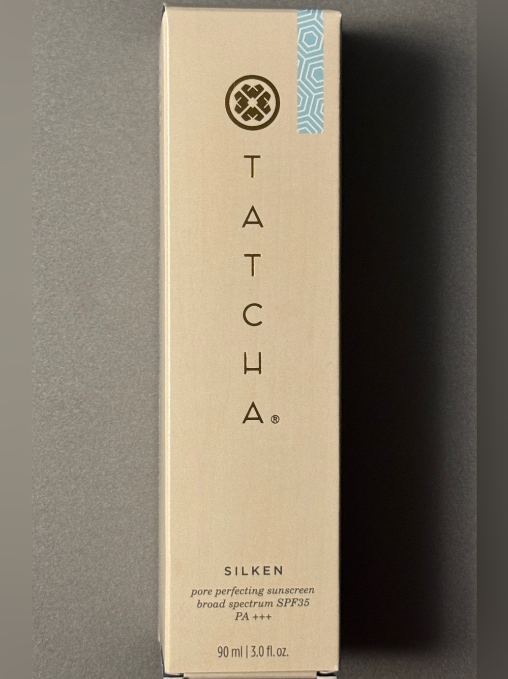 TATCHA Silken Pore Perfecting Sunscreen SPF 35 ~ 90 ml Deluxe Size ~ Sealed Box